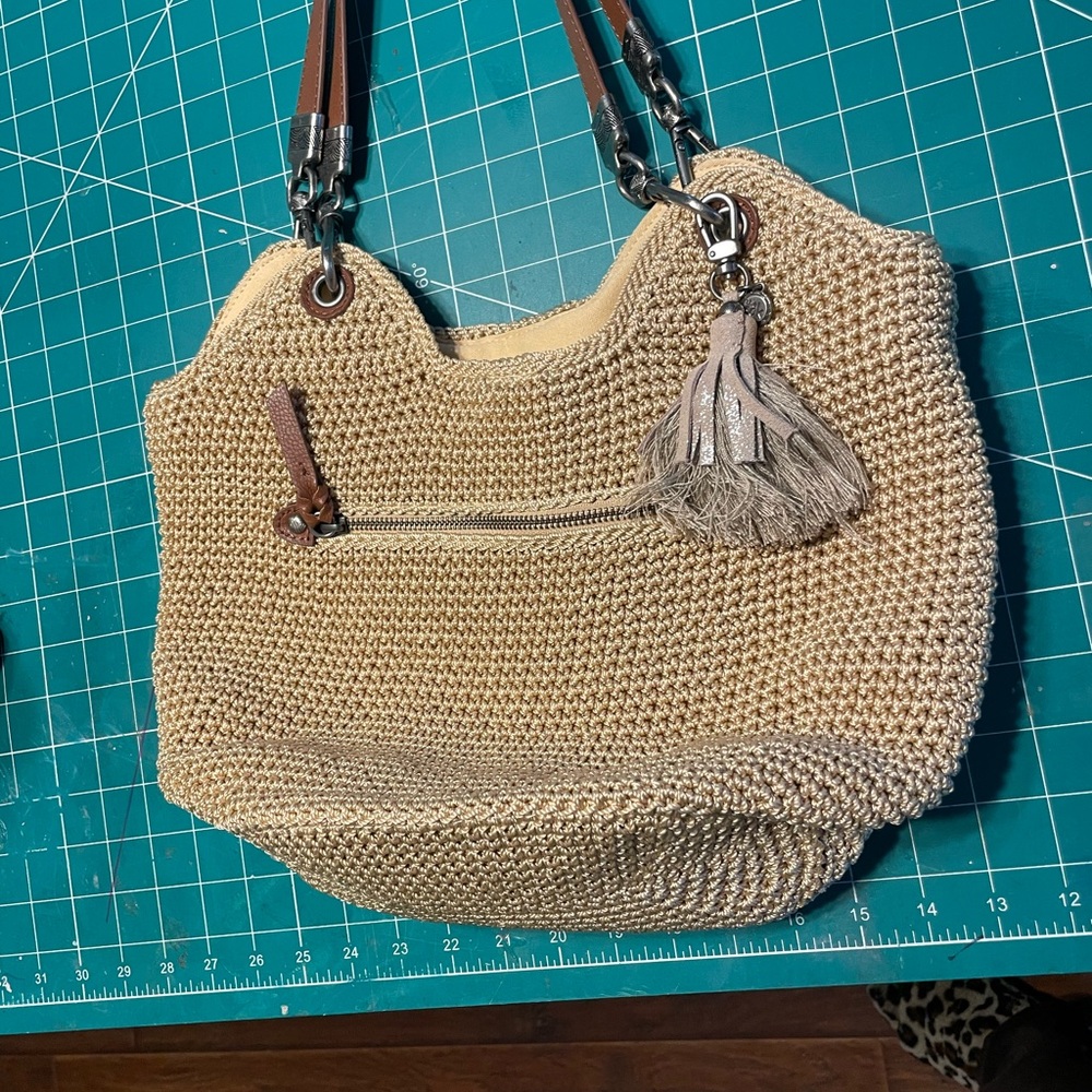 The Sak Indio Crochet Beige  Women Bag - Picture 8 of 9